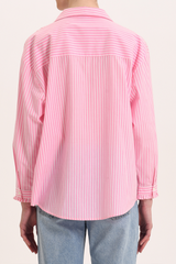 Alba Shirt - Pink Floss Stripe
