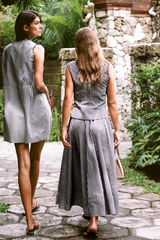 Alva Skirt - Noir Gingham