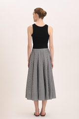 Alva Skirt - Noir Gingham