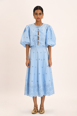 Amelia Skirt - Ciel Blue