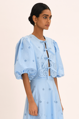 Amelia Blouse - Ciel Blue