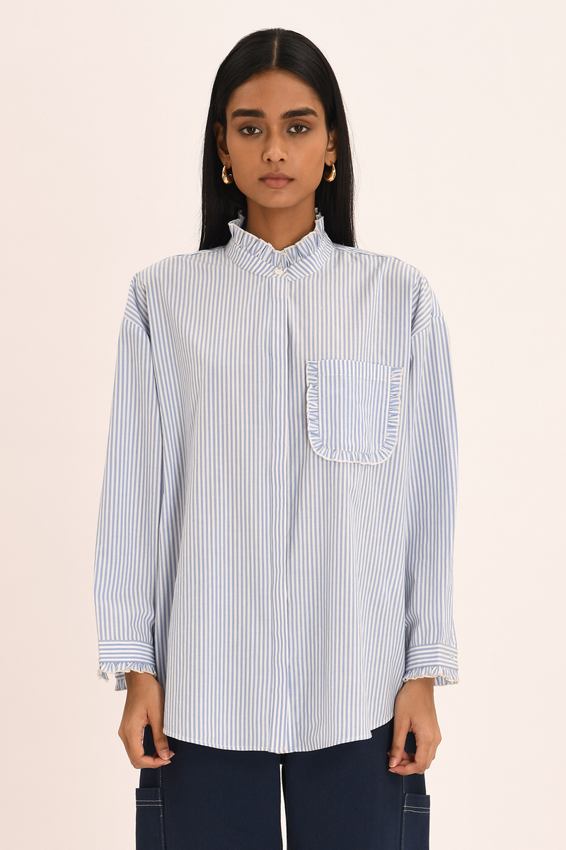 Anais Shirt - Seine Stripe