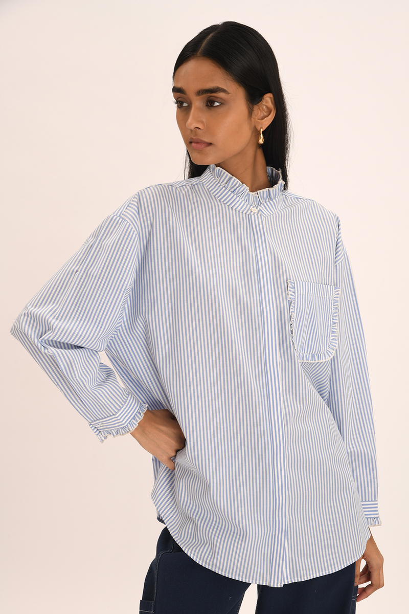 Anais Shirt - Seine Stripe