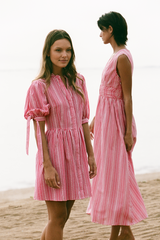 Gisella Dress - Cherry Check