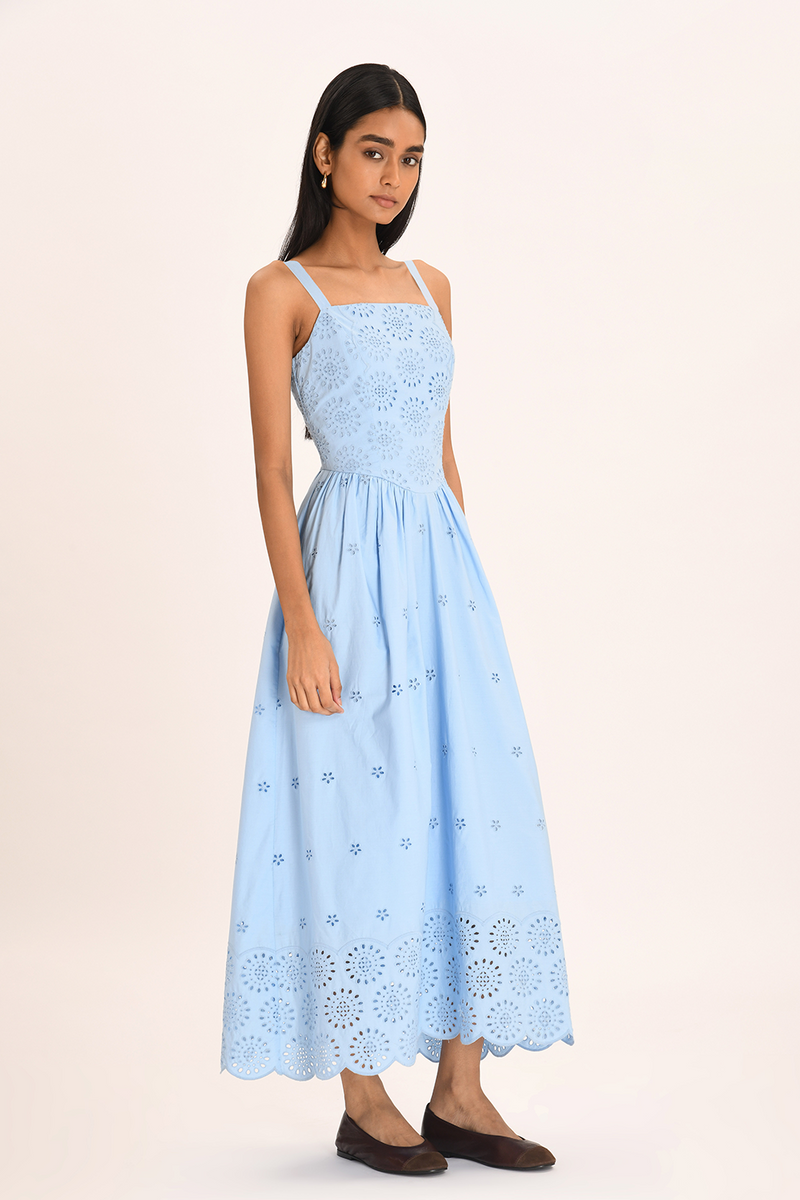Chloe Dress - Ciel Blue