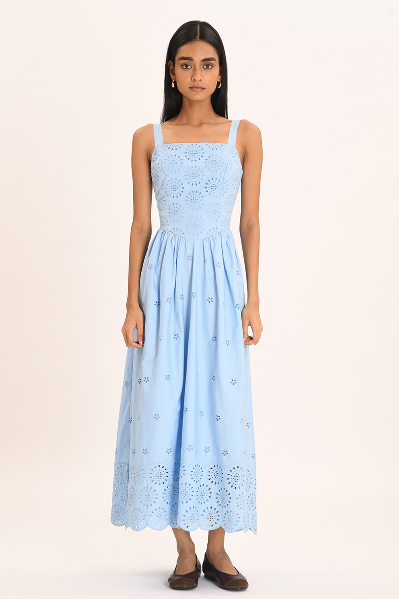 Chloe Dress - Ciel Blue