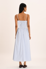 Elise Dress - Seine Stripe