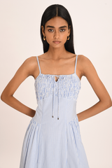 Elise Dress - Seine Stripe