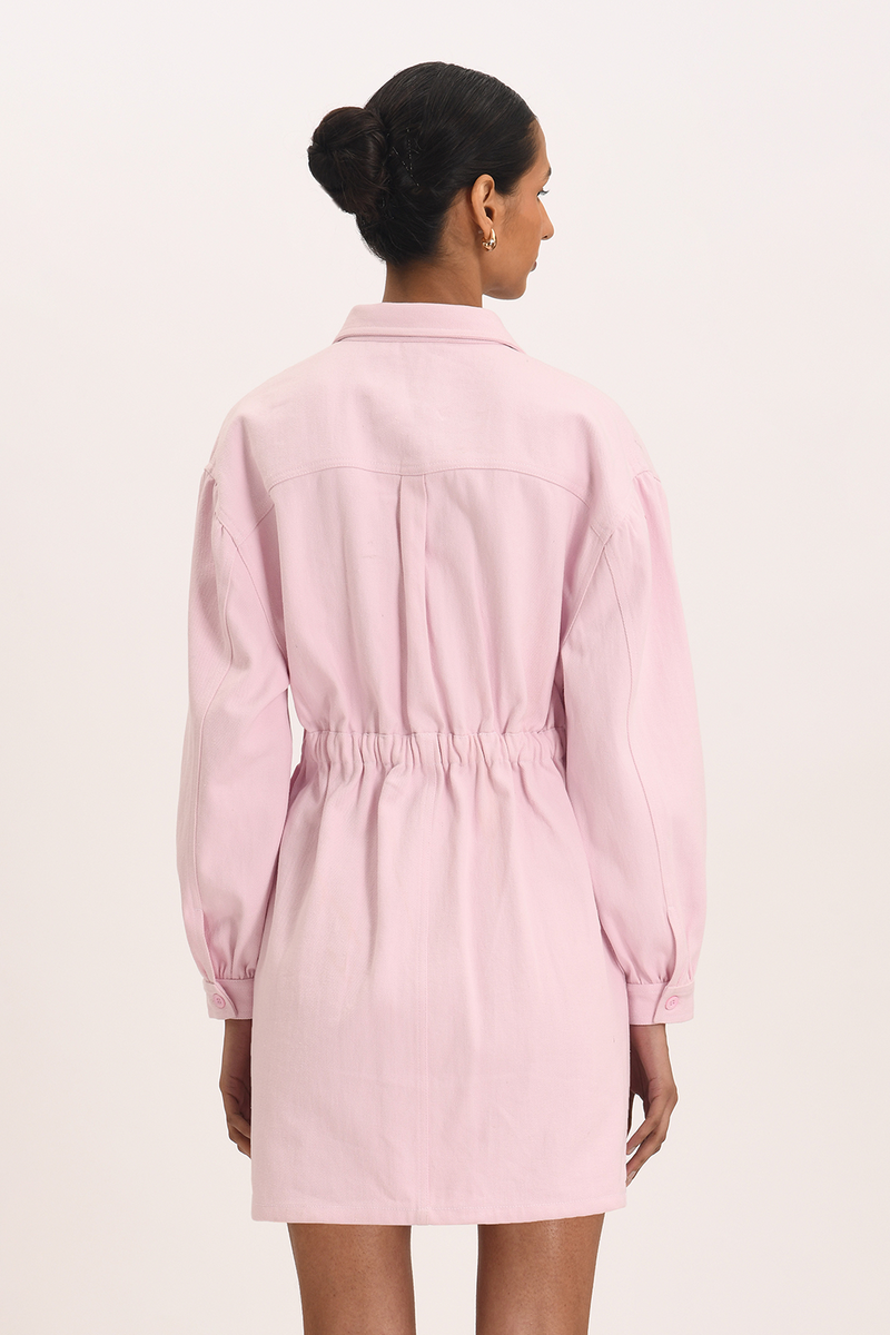 Ella Mini Dress - Blush