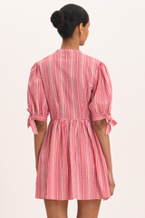 Gisella Dress - Cherry Check