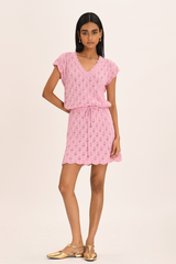 Helene Dress - Flamingo