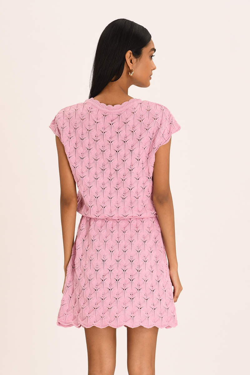 Helene Dress - Flamingo
