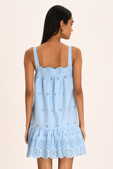 Juliette Dress - Ciel Blue