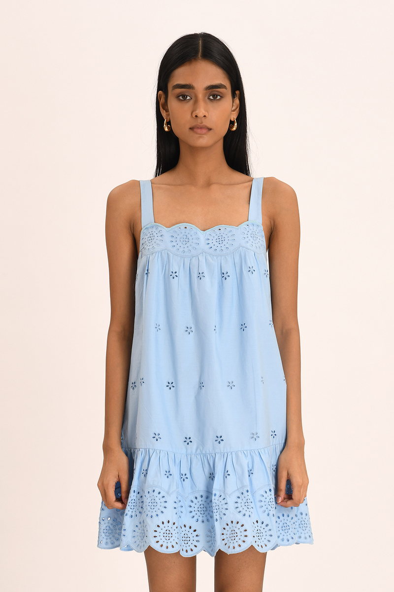 Juliette Dress - Ciel Blue