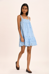 Juliette Dress - Ciel Blue