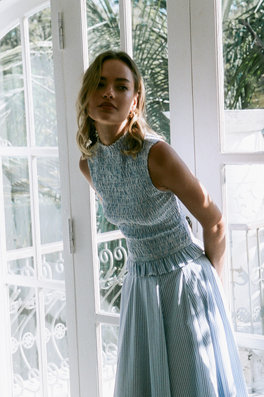 Louise Top - Seine stripe