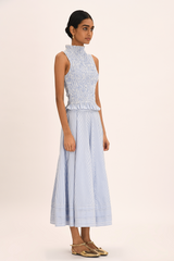 Manon Skirt - Seine Stripe