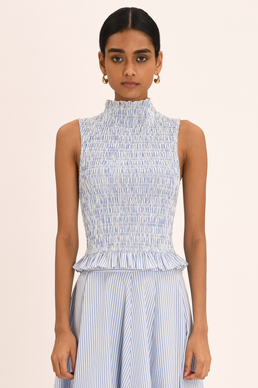 Louise Top - Seine stripe