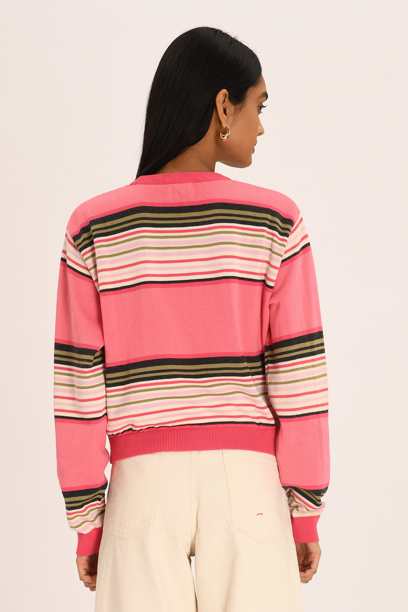 Marna Sweater - Prism Parade