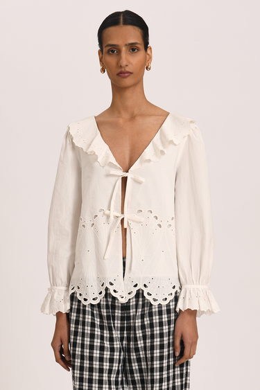 Olina Shirt - Vanilla