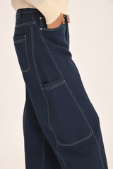 Zelie Pant - Indigo
