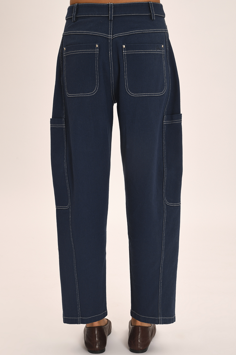 Zelie Pant - Indigo