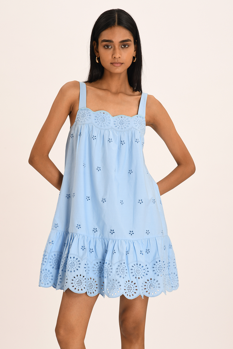 Juliette Dress - Ciel Blue