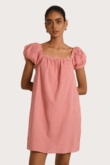 Poppy Mini Dress - Red - steele label