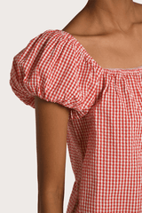 Poppy Mini Dress - Red - steele label