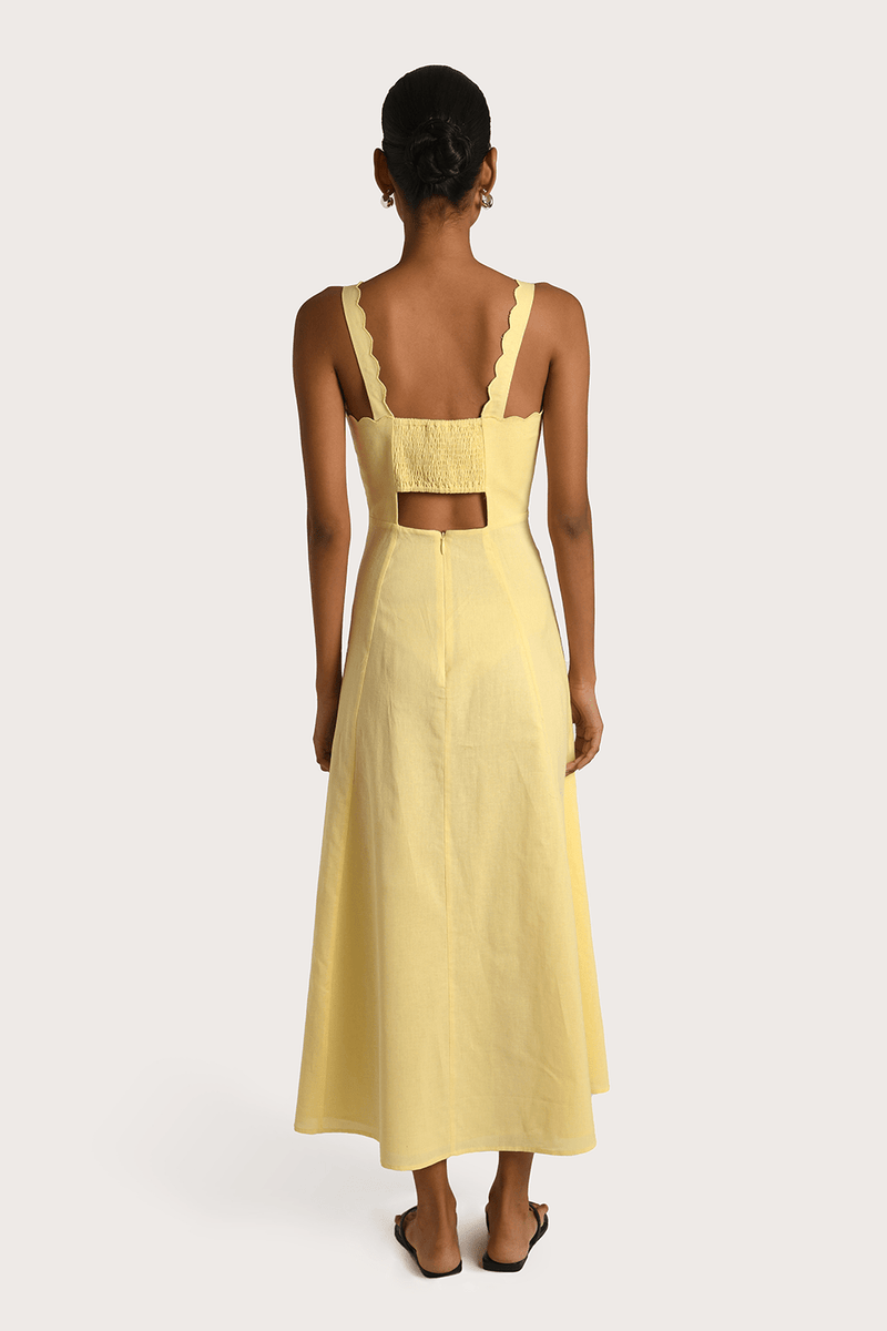 Rosa Dress - Yellow - steele label