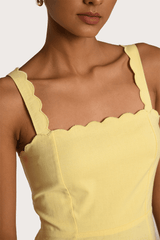 Rosa Dress - Yellow - steele label